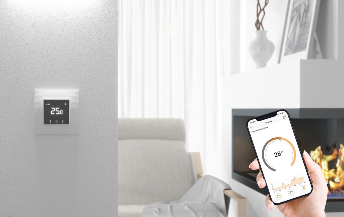 Терморегулятор для теплого пола ТЕПЛОЛЮКС EcoSmart 25